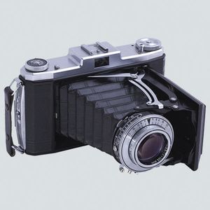 Hovedbilde Klappkamera sølv