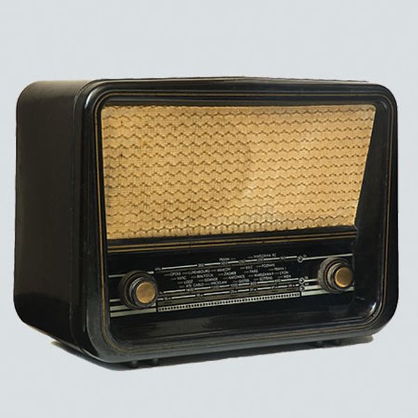 Radiokabinett fra 20-tallet